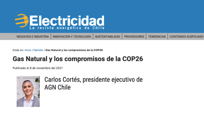 Gas Natural y los compromisos de la COP26