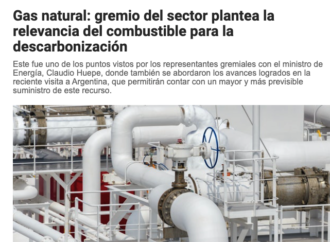 Gas Natural: gremio del sector plantea la relevancia del combustible para la descarbonización