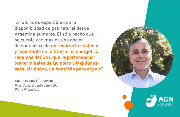 AGN destaca complementariedad entre gas natural argentino y GNL: “Un beneficio para el país”