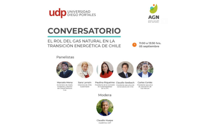 Conversatorio: El rol del gas natural en la transición energética de Chile 