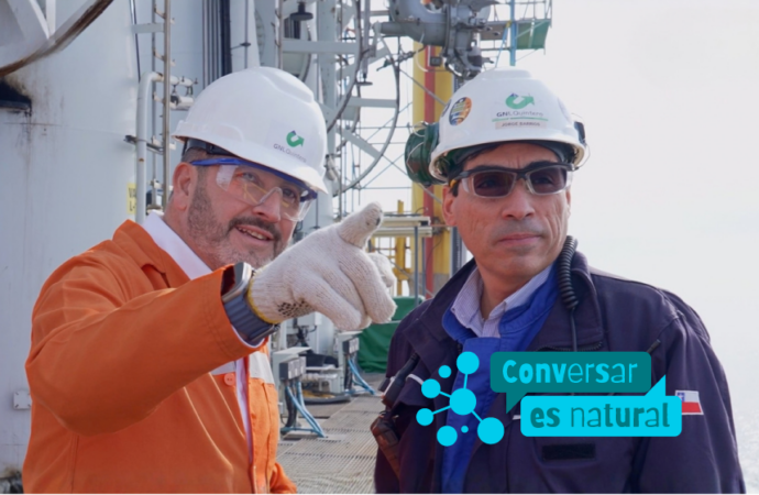 Eduardo Fuentes conduce serie documental que recorre la cadena completa del gas natural en Chile